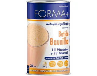 Batido Forma+ + baunilha com cla 700 g
