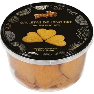 Bolachas de Gengibre 300 g - Mels