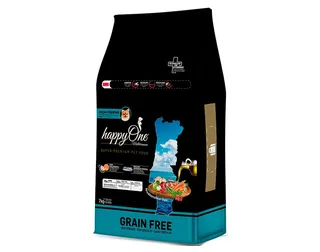 Ração cão happyone med. raças peq. sardinha 7 kg HAPPYONE MEDITERRANEUM