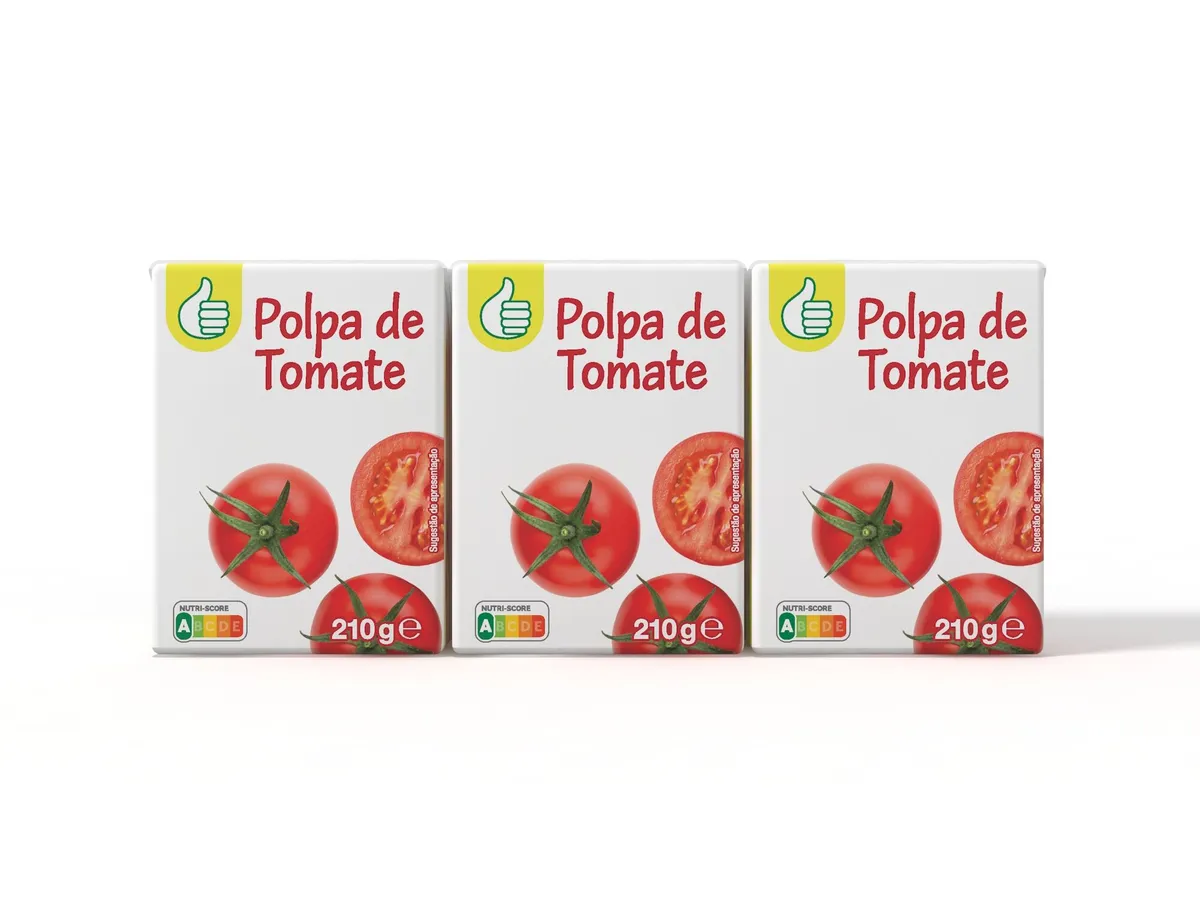 Polpa tomate Polegar 3 x 210 g