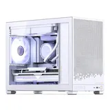 Caixa Micro-ATX Jonsbo D32 STD Vidro Temperado Branco