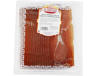 Presunto serrano reserva EL Castillo 200 g