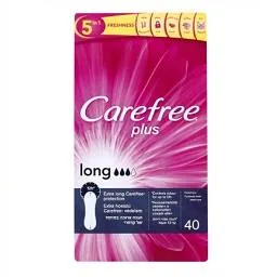 Pensos diários plus long, 40 unidades