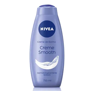 Gel de banho creme smooth, embalagem de 750 ml Nivea