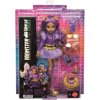 Boneca Monster High: Clawdeen Wolf - Mattel