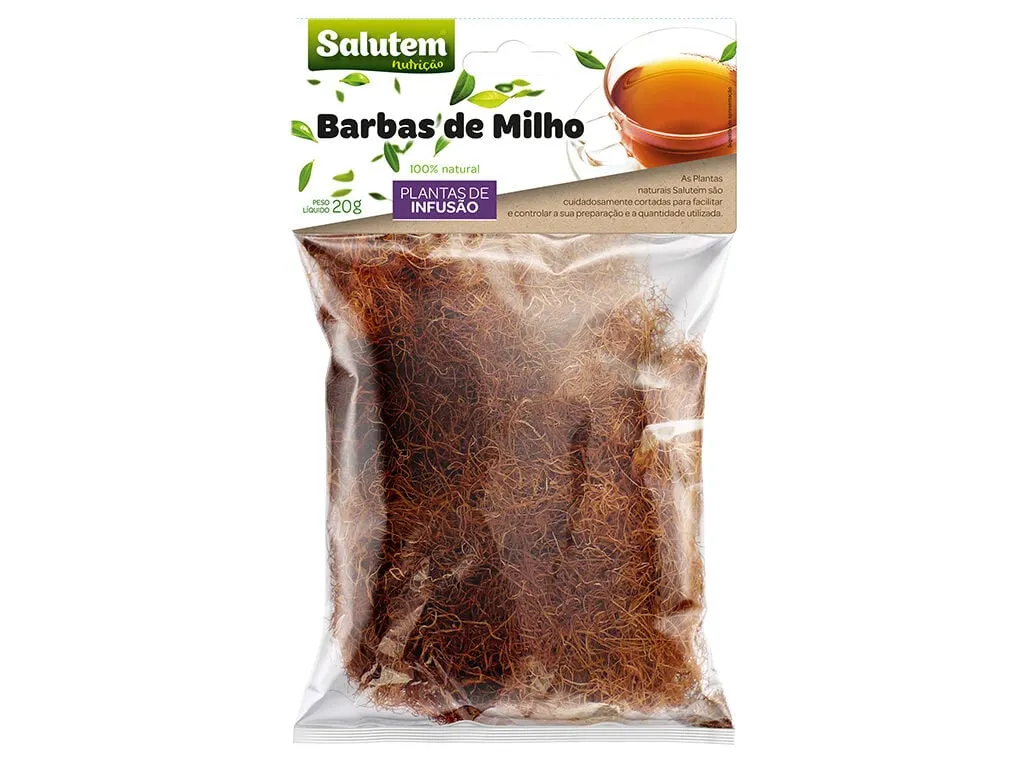 Chá Salutem em saco barbas milho 20 g