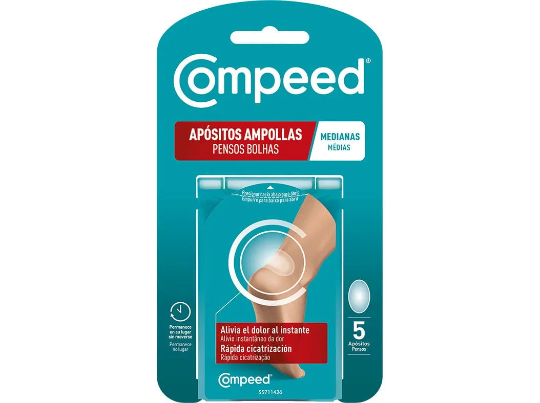 Pensos Compeed bolhas médias 5un
