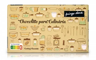 Tablete de Chocolate para Culinária Pingo Doce