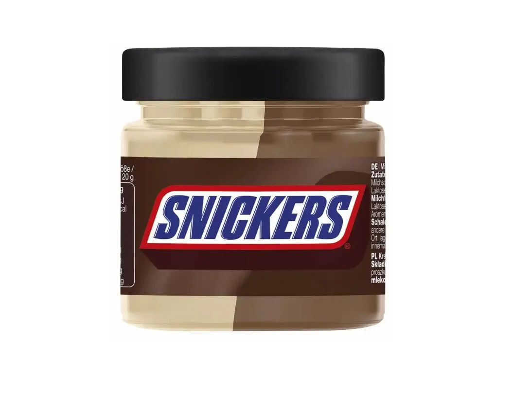 Creme para barrar Snickers 200 g