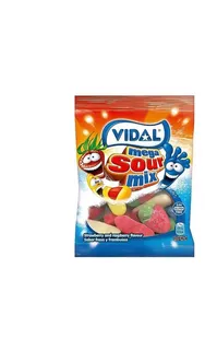 Gomas Mega Sortido Ácido Vidal