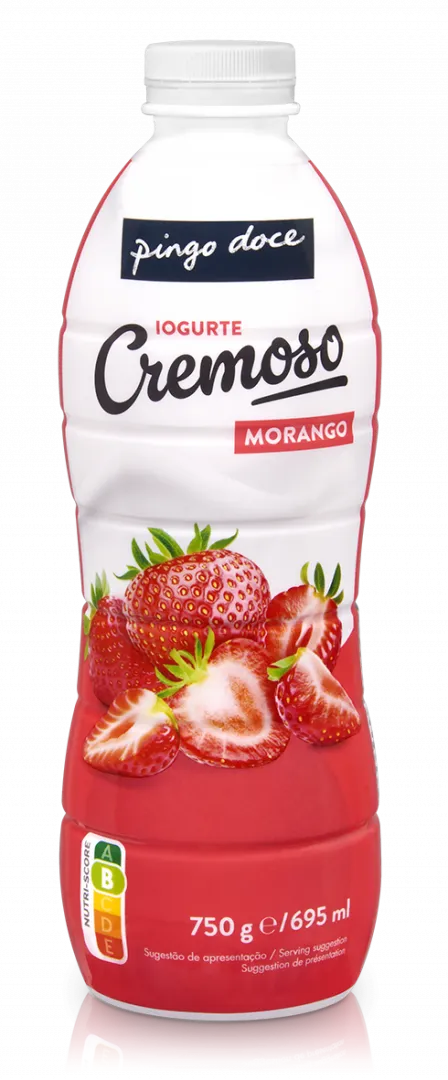 Iogurte Líquido Cremoso Morango