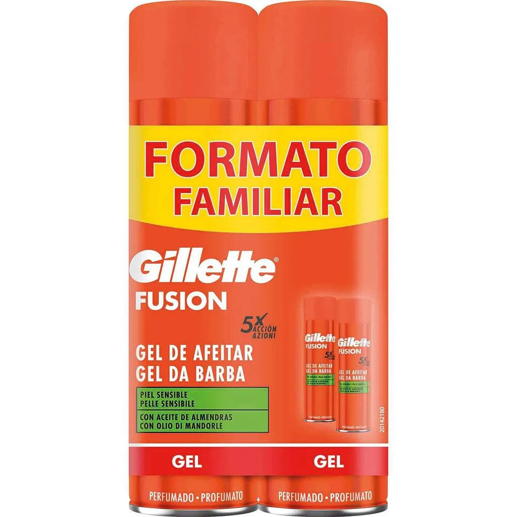 Gel Barbear Fusion Sensitive, 2x200ml