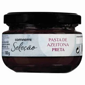 Pasta de Azeitona Preta Continente Seleção