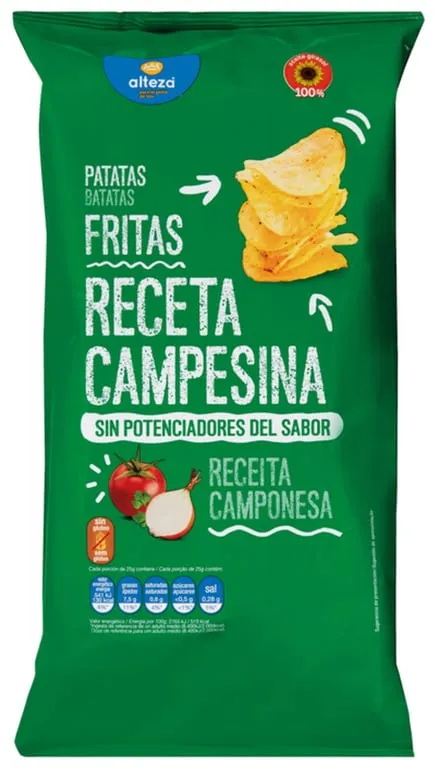 Batatas fritas Alteza camponesa 150 g