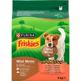 Ração para cão mini menu com vaca