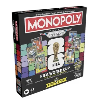 Jogo Monopoly Panini Prizm - FIFA World Cup - Hasbro Games