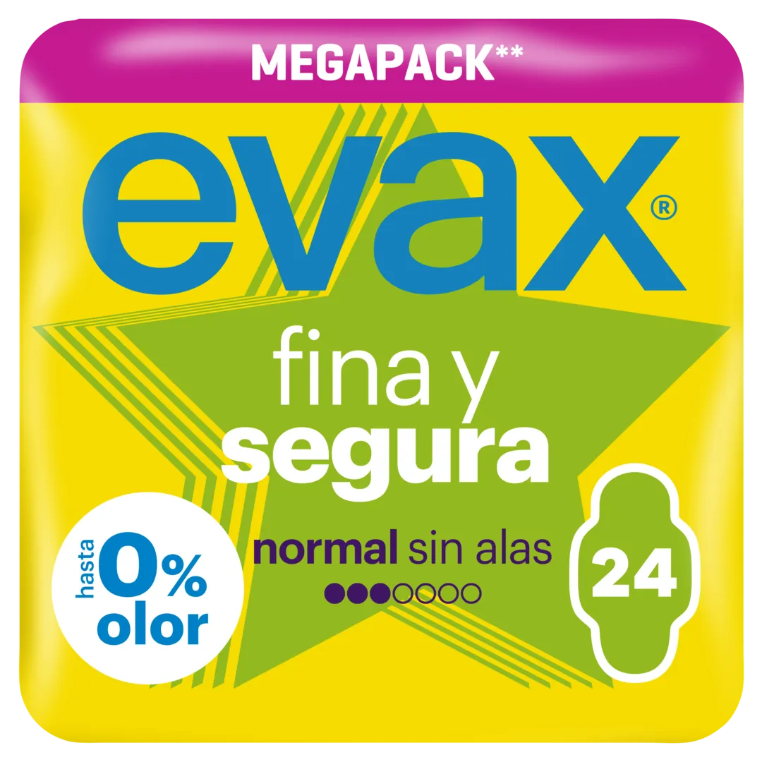 Pensos Higiénicos Fina e Segura Normal sem Abas