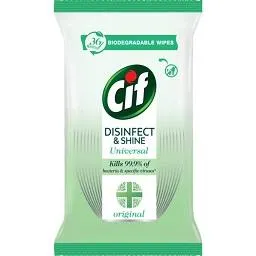 Toalhitas desinfetantes Cif
