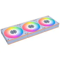 Ventoinha Lian Li UNI FAN CL120 FLEX Wireless RGB PWM Branco 120mm (Pack 3)