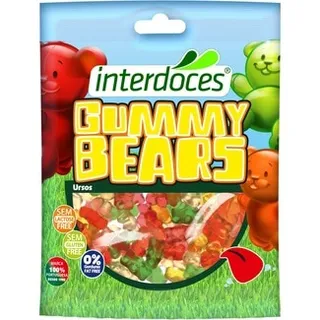 Gomas Ursos Brilho embalagem 90 g - Interdoces