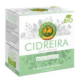 Infusão Cidreira Saquetas Cem Porcento