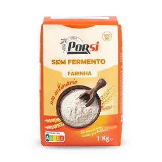 Farinha de Trigo Tipo 65 - sem Fermento 1 kg PorSi