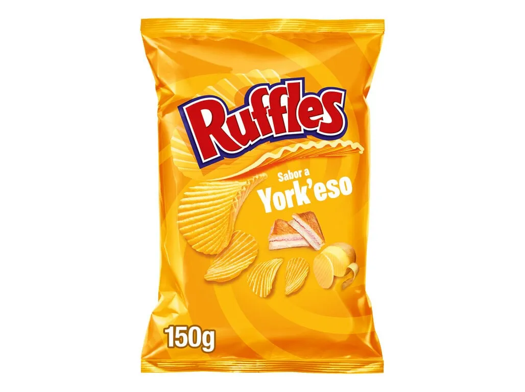 Batatas fritas Ruffles yorkeso 150 g