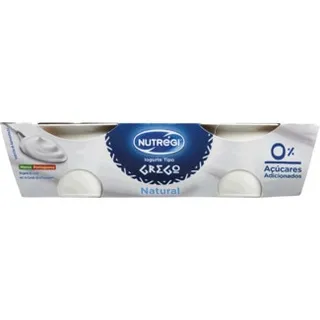 Iogurte Grego Natural Pack 2 embalagem 115 g - Nutrégi