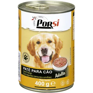 Comida húmida para cão de frango e legumes PorSi