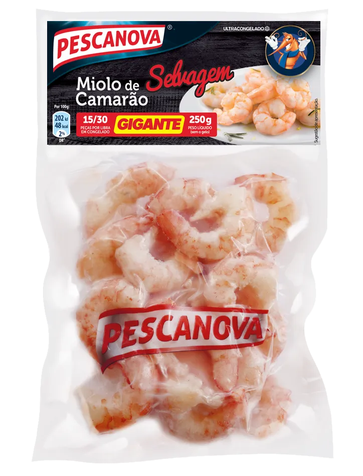 Miolo de Camarão Gigante 15/30