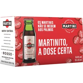 Martini Rosso Aperitivo Pack 10 Miniaturas