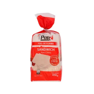 Pão forma sem côdea PorSi