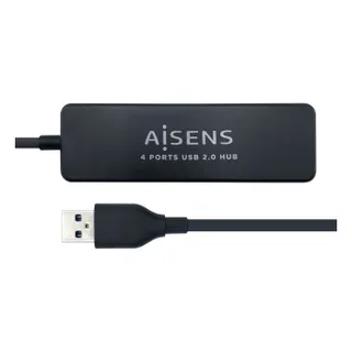 Hub USB 2.0 Aisens de 4 Portas
