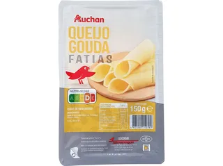 Queijo gouda Auchan fatias 150 g
