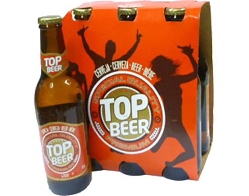 Cerveja TOP BEER 6 x 0,33 L