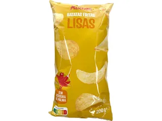 Batatas Auchan fritas lisas girassol 200 g