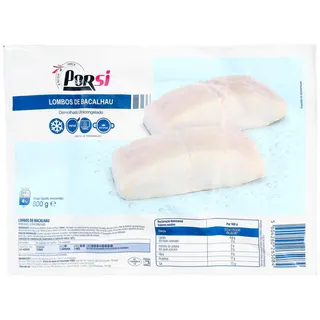 Bacalhau Lombos 800g PorSi