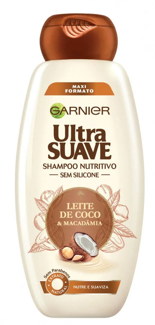 Champô Ultra Suave Leite de Coco e Macadâmia