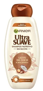 Champô Ultra Suave Leite de Coco e Macadâmia Ultra Suave Garnier