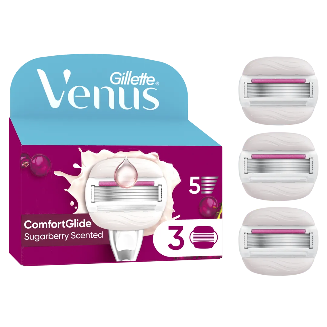 Recarga de Lâminas Venus Comfortglide Sugarberry