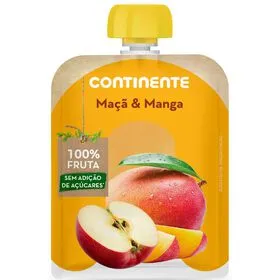 Saqueta de Fruta Maçã e Manga +8M Continente