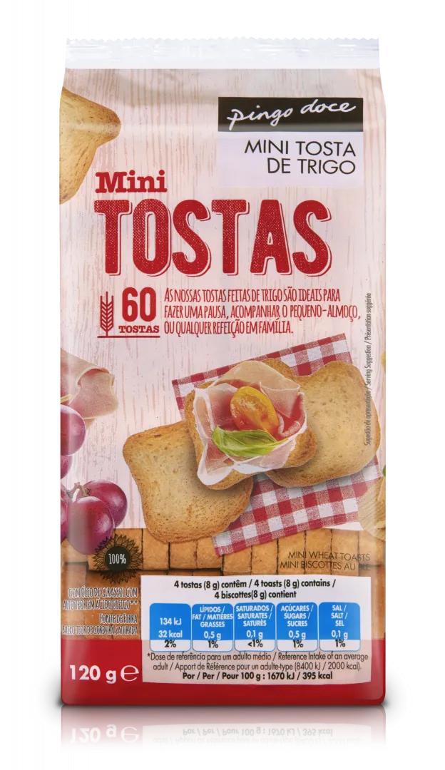 Mini Tostas de Trigo