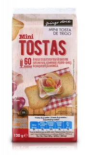 Mini Tostas de Trigo Pingo Doce