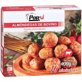 Almôndegas de bovino PorSi
