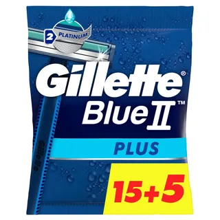 Máquinas descartáveis blue II plus Gillette