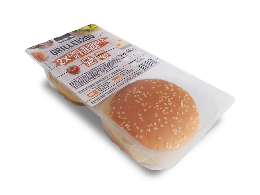 Cheeseburguer de carne de frango Snock 2 x 100 g