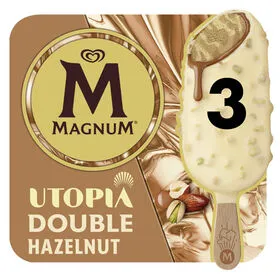 Gelado Utopia Double Avelã Magnum