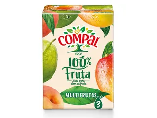 Sumo Compal 100% multifrutos 0,20 L
