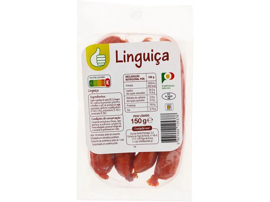 Linguiça Polegar 150 g
