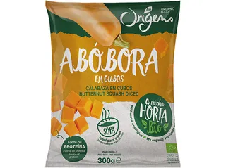 Cubos abobora Origens BIO ultracongelados 300 g
